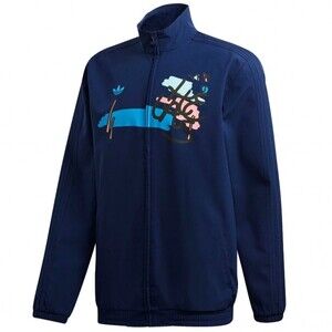 Adidas x Hélas Lucas Puig Skateboarding Track Jacket Men's Size Large Blue RARE